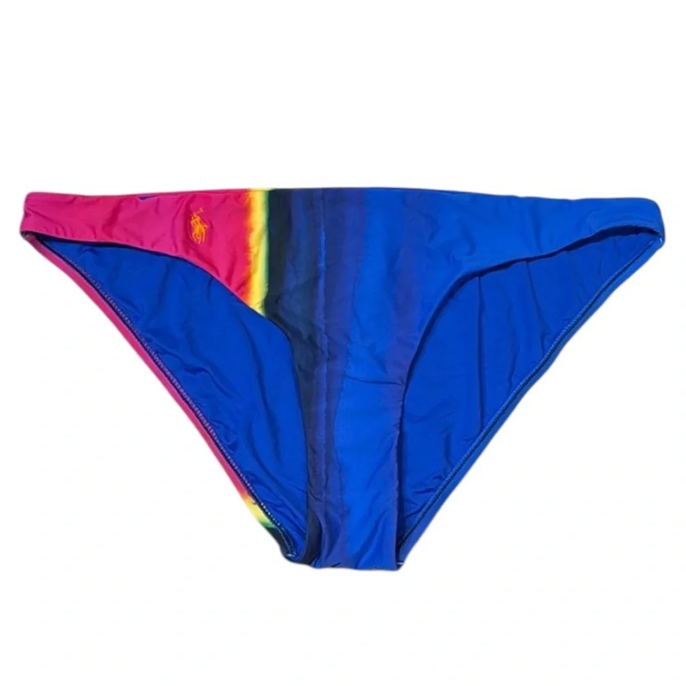 NWOT Ralph Lauren Dip-Dyed Hipster Bikini Bottom